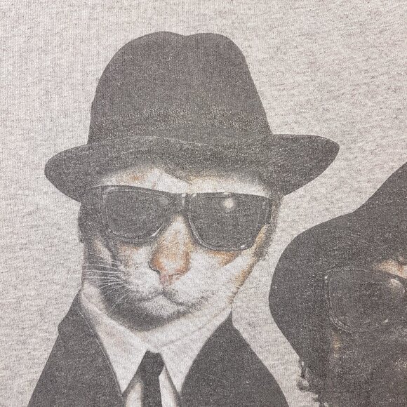 Vintage TAKKODA PETS ROCK Tee Shirt Extra Large US XL Blues Brothers Cat Dog - Picture 6 of 12